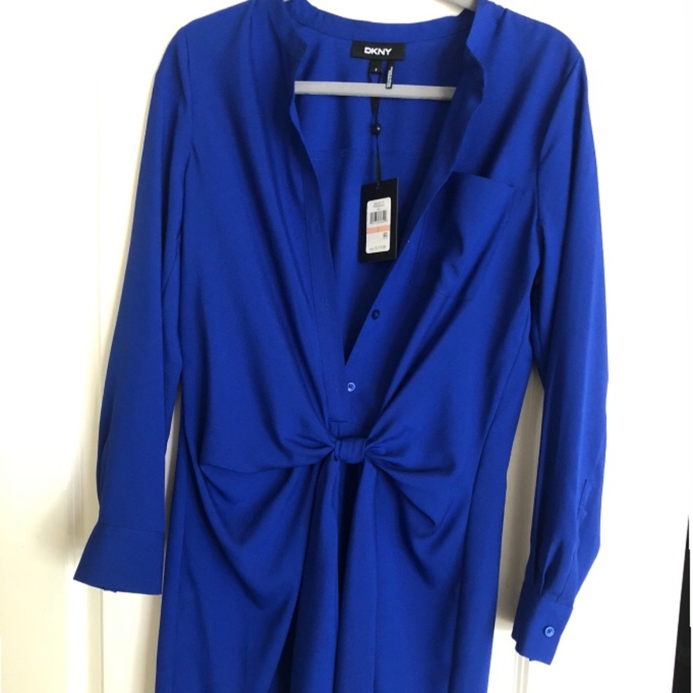 DKNY Blue Dress
